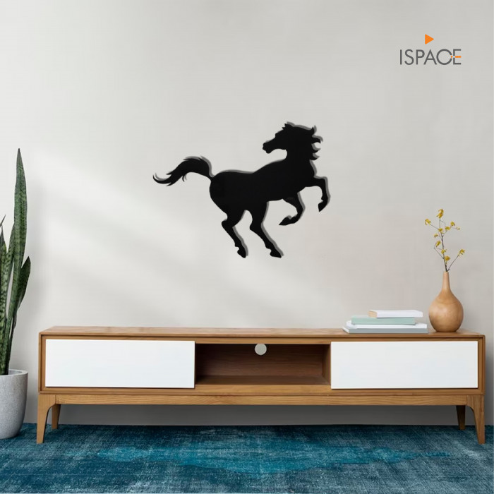 Horse design wall decor for rooms, office, Gift, Plaque (30 X 22 CM)